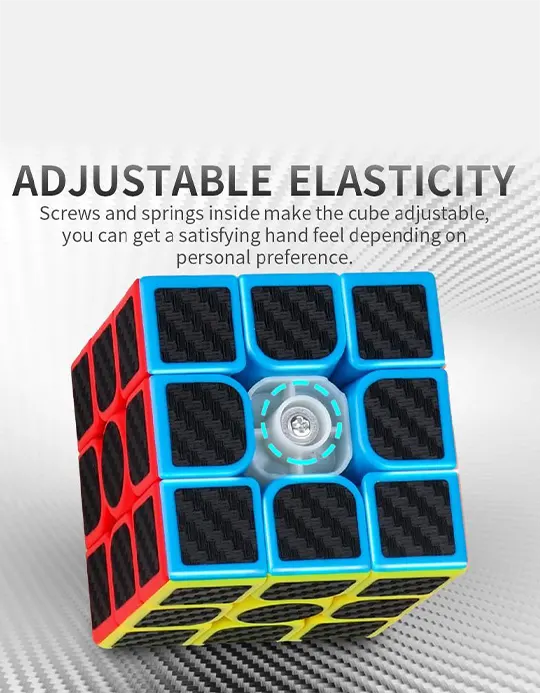 MeiLong 3*3 Carbon Fiber - Cub Rubik