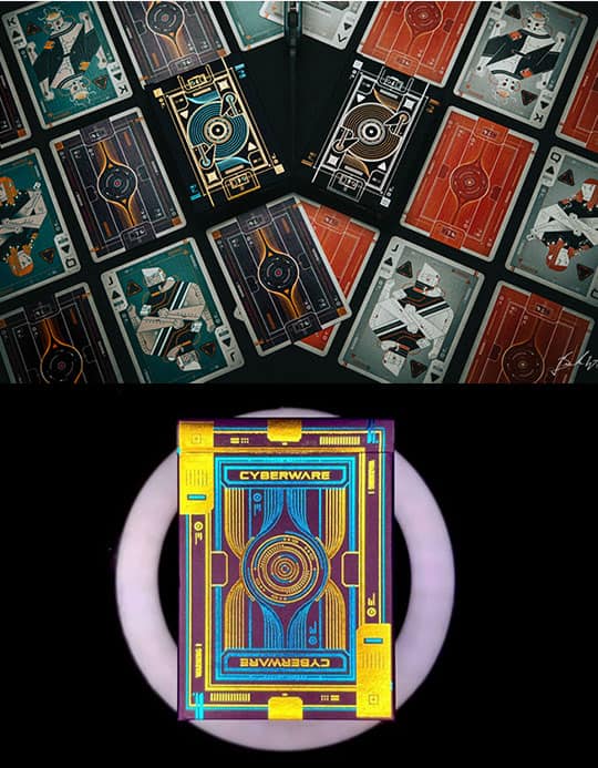 Cyberware (Neon)  - Carti de joc ed. limitata