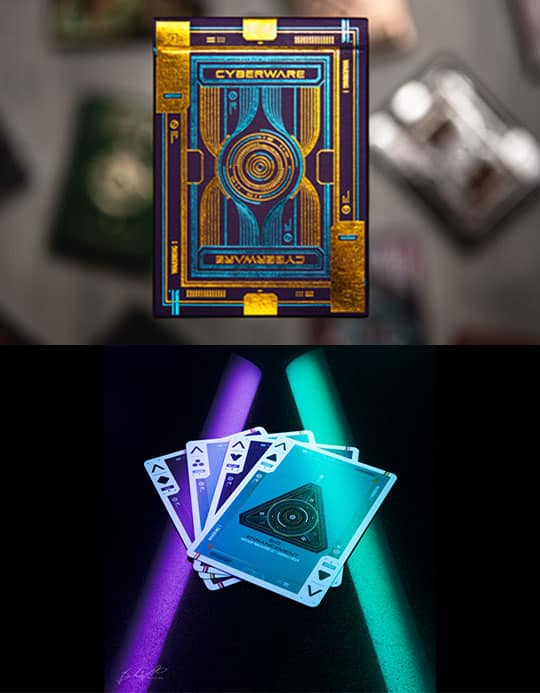 Cyberware (Neon)  - Carti de joc ed. limitata