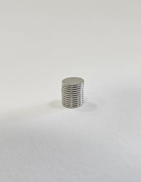 Set 10 magneti disc - 10x1 mm N48