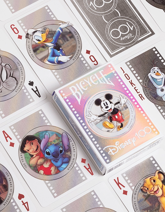 Bicycle - Disney 100 Holo - Carti de joc