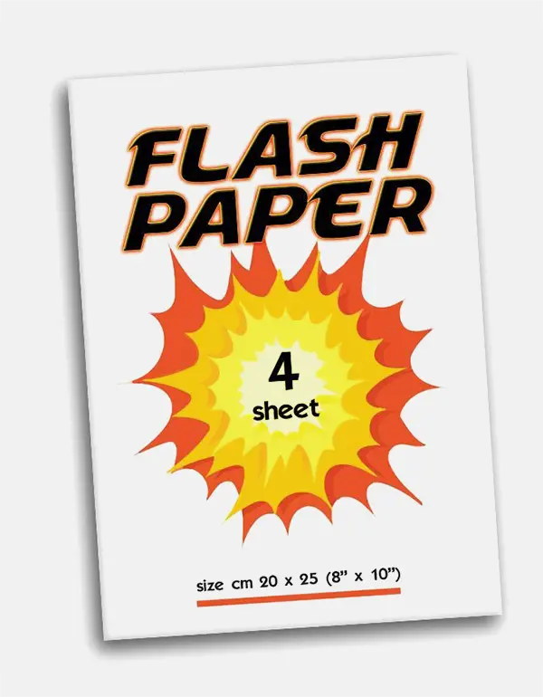 flash paper - hartie flash