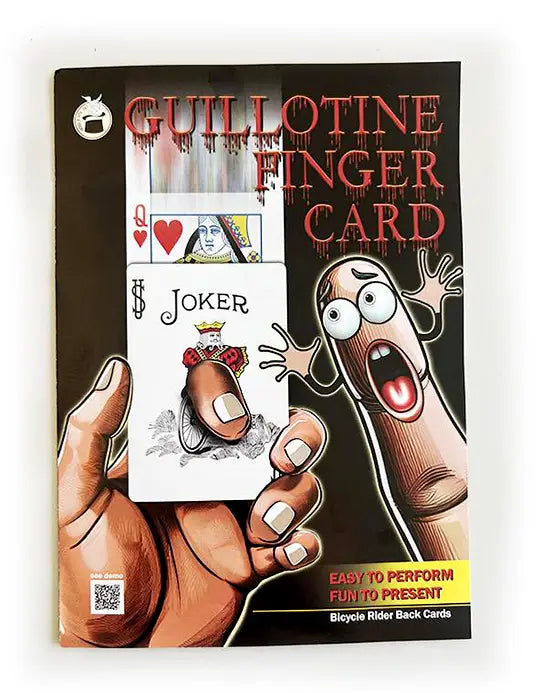 Guillotine Finger Card - Bicycle - Ghilotina degetului