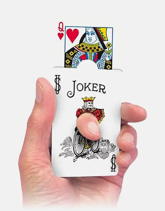 Guillotine Finger Card - Bicycle - Ghilotina degetului