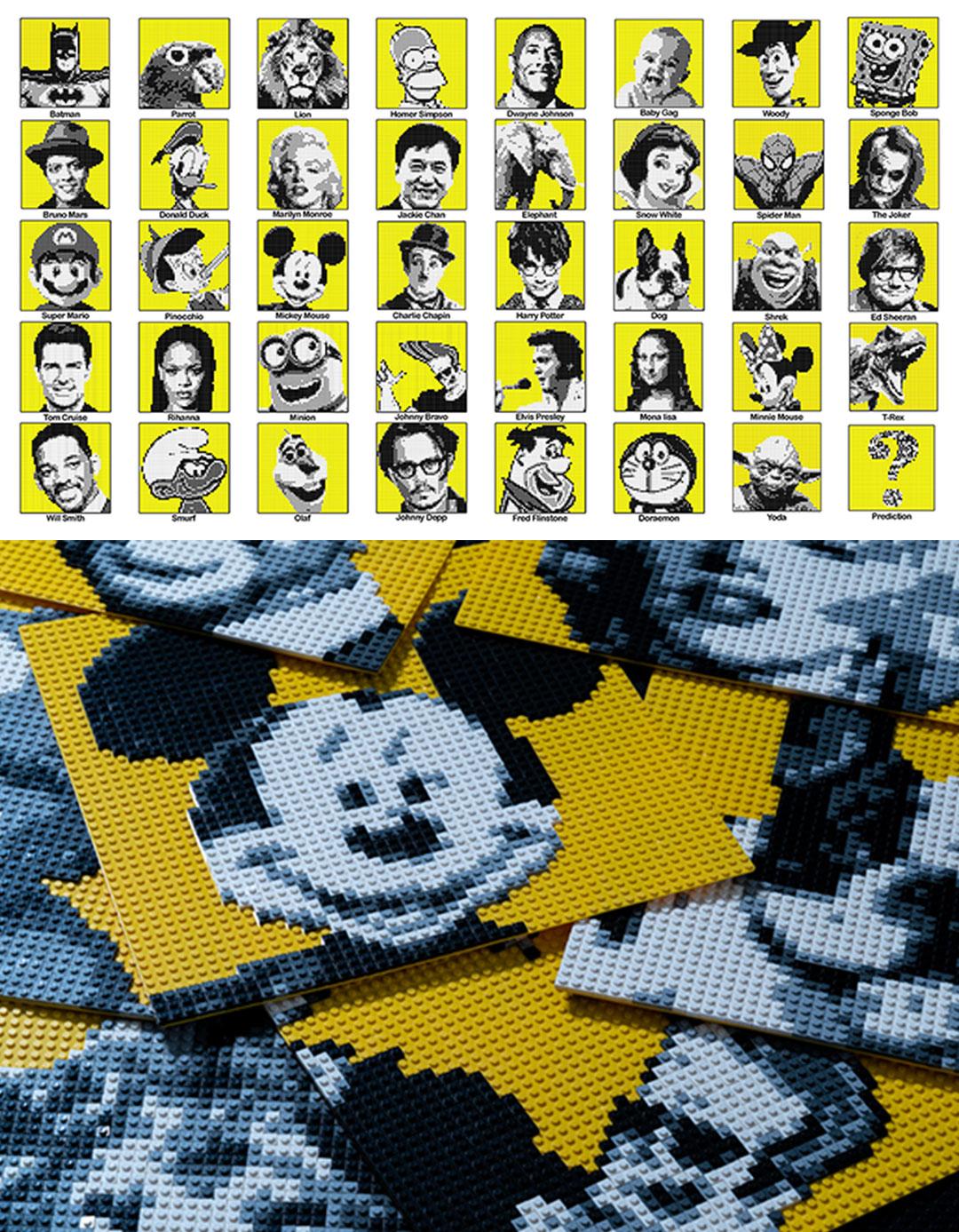 LEGO FRAME by Gustavo Sereno and Gee Magic