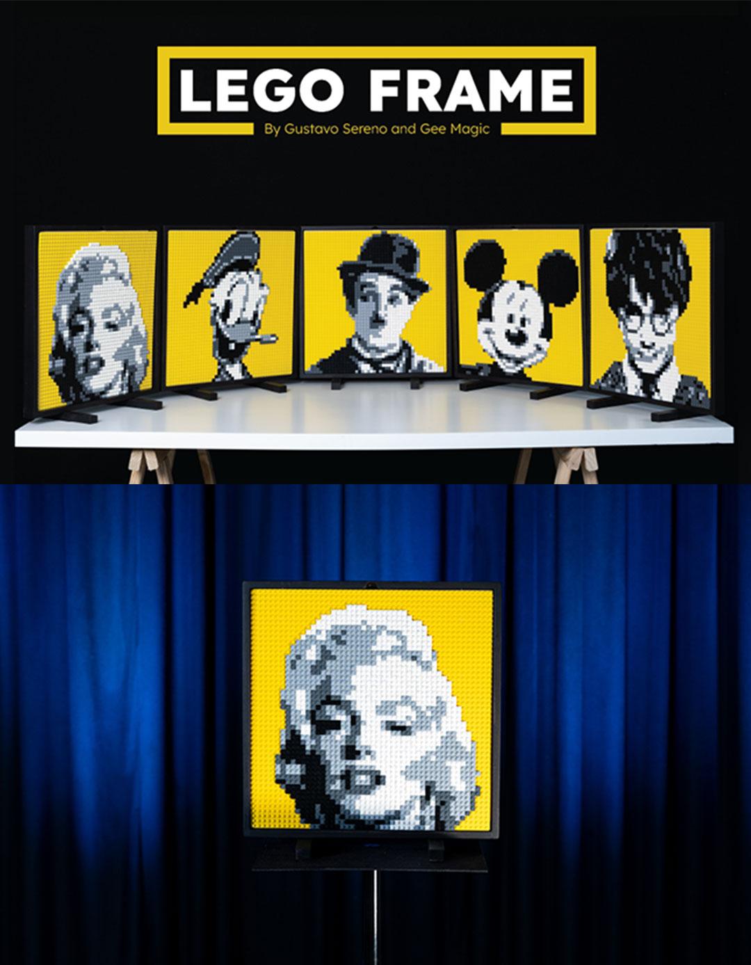LEGO FRAME by Gustavo Sereno and Gee Magic