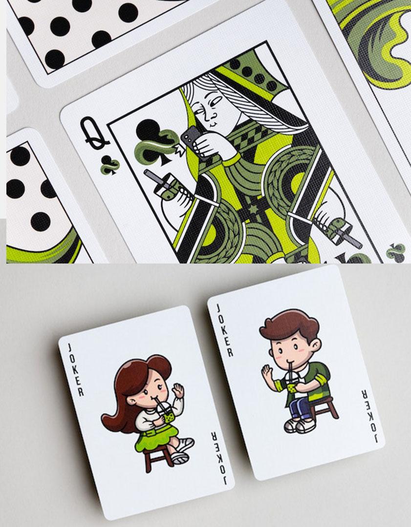 Matcha Boba - Carti de joc