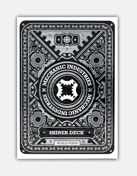 Mechanic Shiner - Carti de joc marcate si animate