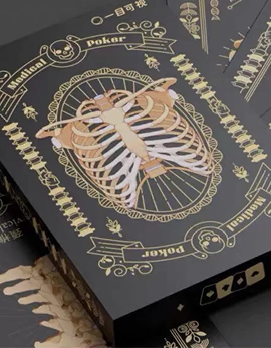 Medical Poker - Negru - Carti de joc