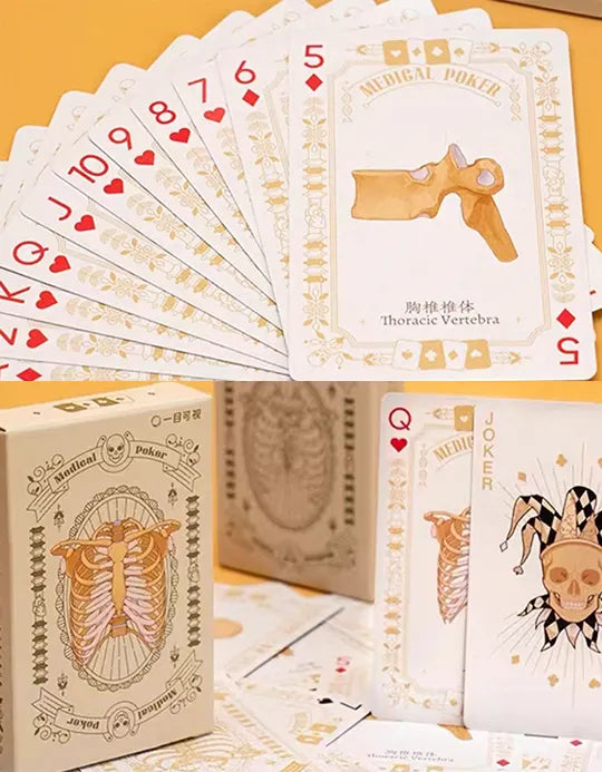 Medical Poker - Alb – Cărți de joc