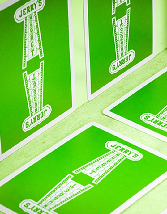 Jerry's Nugget Monotone (Verde Metalic) - Carti De Joc