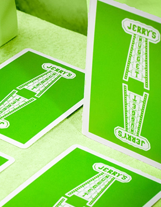 Jerry's Nugget Monotone (Verde Metalic) - Carti De Joc
