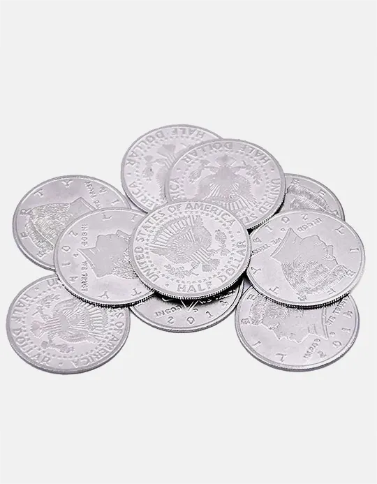 Monede palmare half dollar - set 10 buc