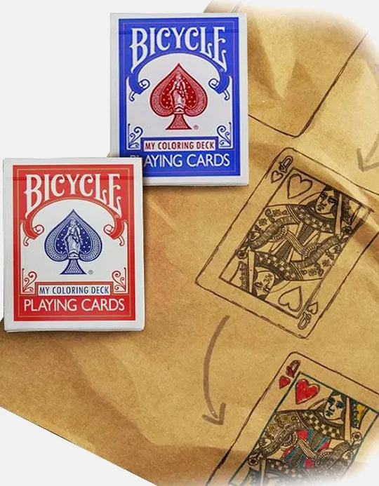 My Coloring Deck (Bicycle) - Carti de joc speciale