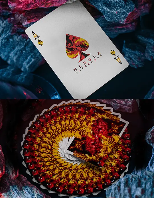 Nebula Supernova - Carti de joc