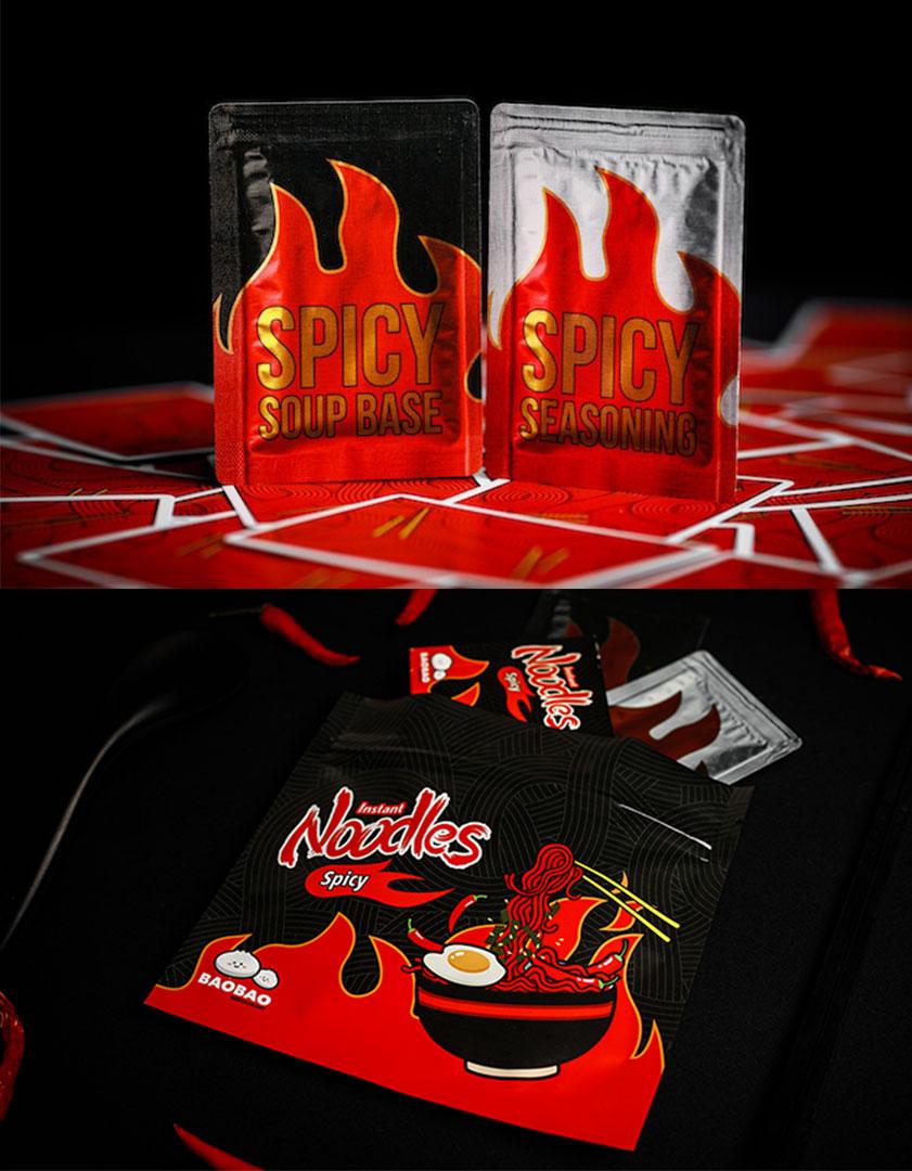 Instant Noodles (Spicy Edition) Playing Cards