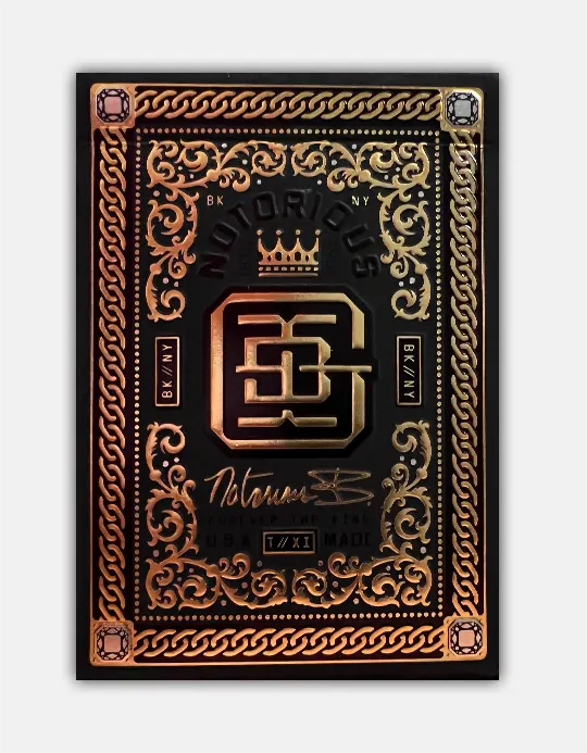 Notorious B.I.G. - Carti de joc