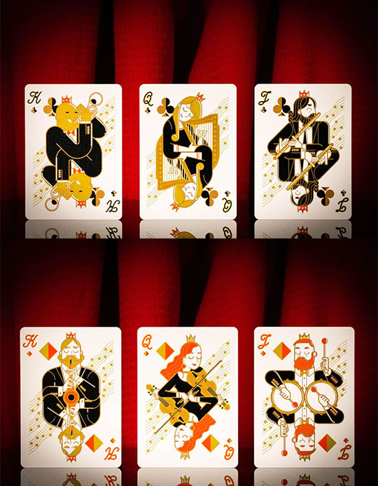 Orchestra by Riffle Shuffle - Carti de joc ed. limitata