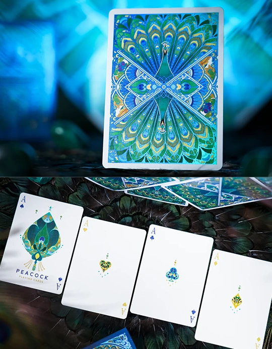 Peacock - Carti De Joc by TCC Fashion