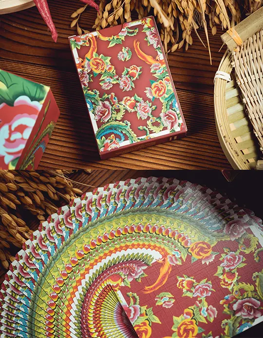 Phoenix and Peony Rosu - Carti de joc