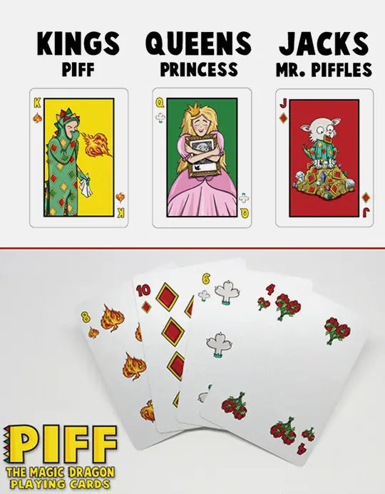 PIFF The Magic Dragon - Carti de joc