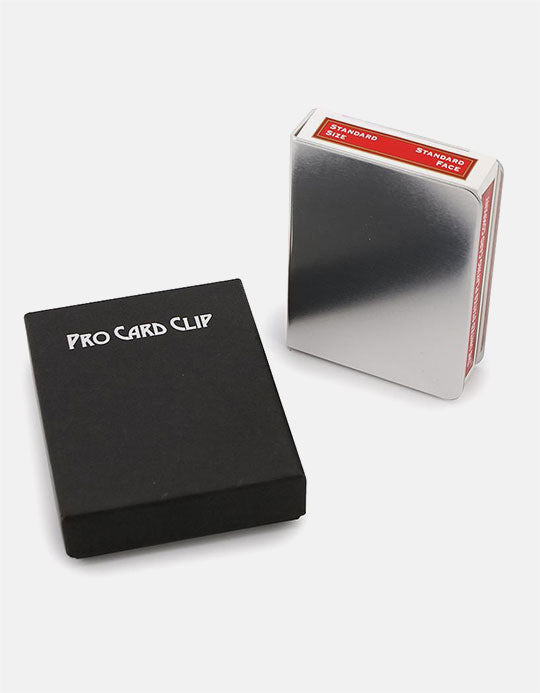 Pro Card Clip - Argintiu