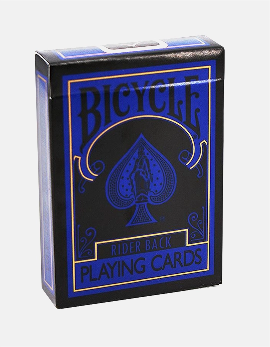 Bicycle Reverse (Albastru & Negru) - Carti De Joc