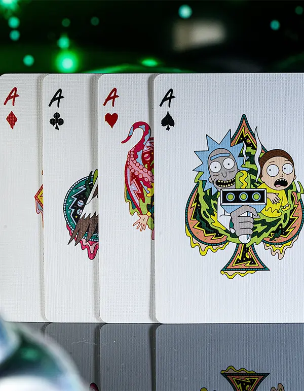 carti de joc rick and morty