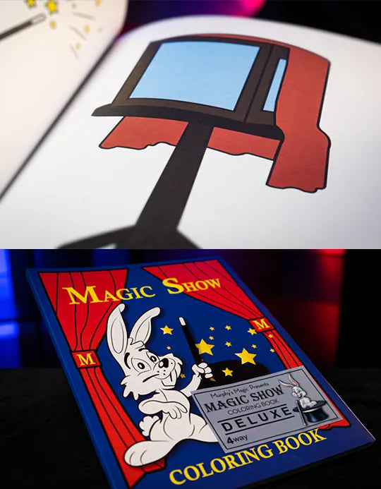 Set Magic Show Coloring Book DELUXE (4 way)