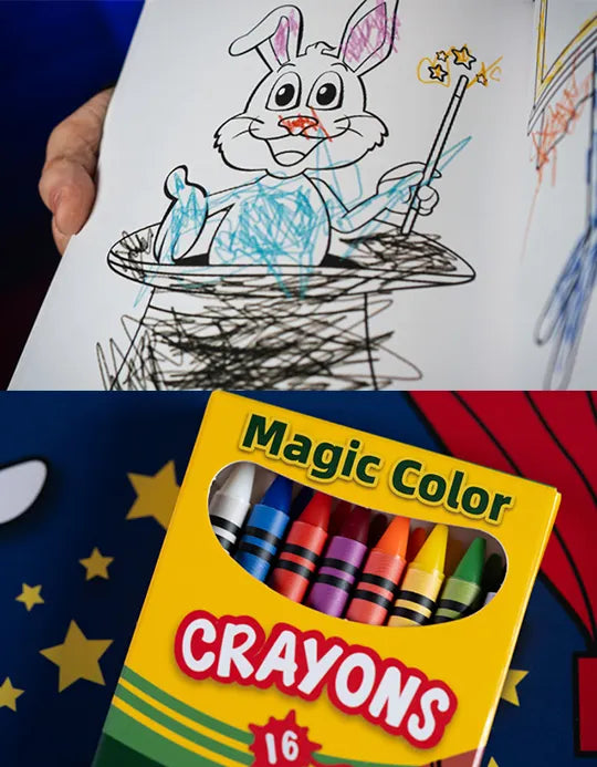 Set Magic Show Coloring Book DELUXE (4 way)