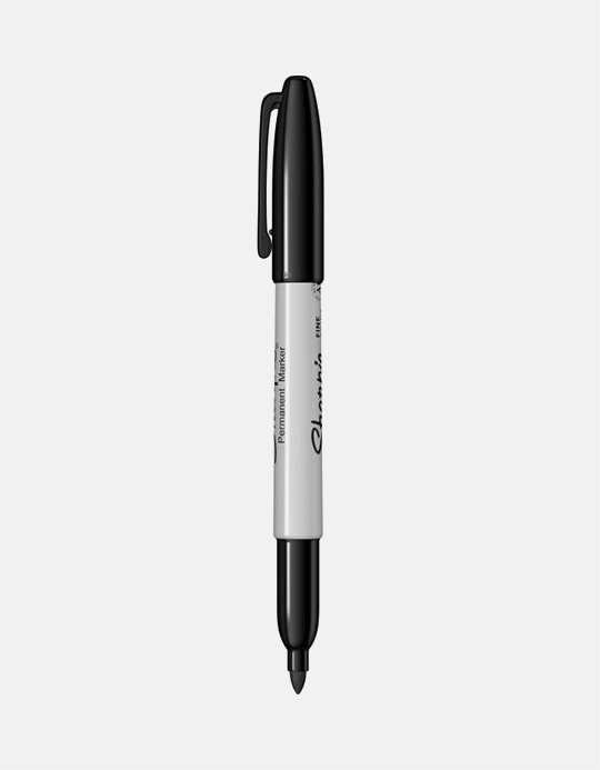 Sharpie Marker- Negru