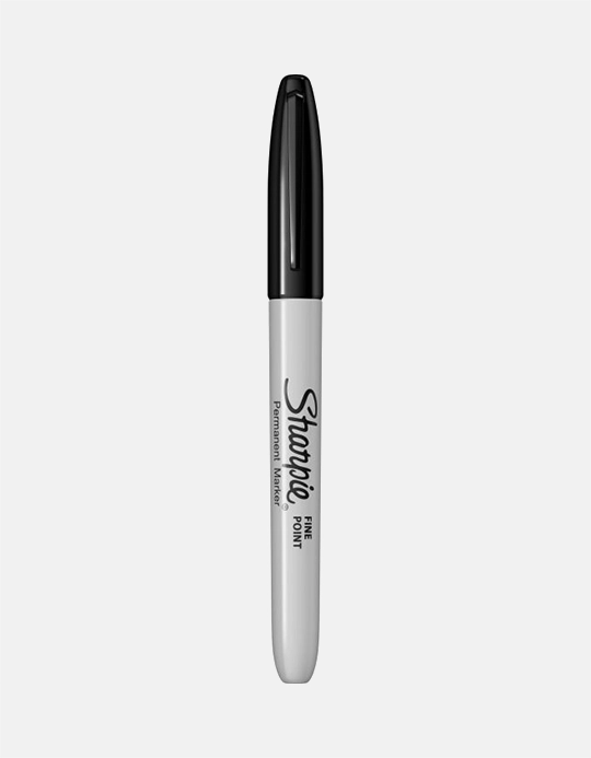 Sharpie Marker- Negru