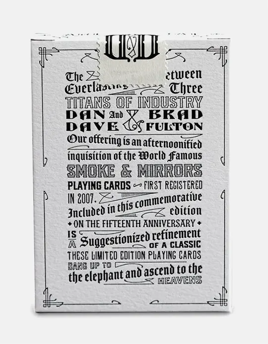 Smoke & Mirrors, 15th Anniversary Editon - Smoke (White box)