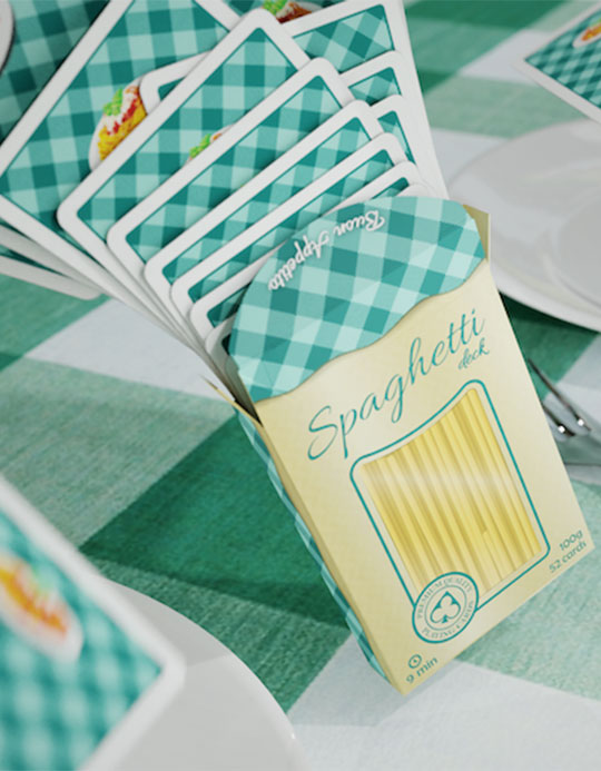 Spaghetti - Carti de joc