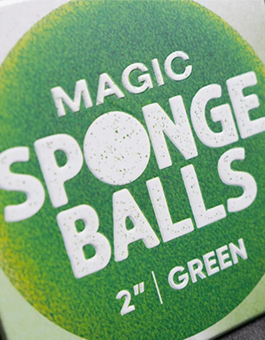 Sponge Balls - Verde - 5cm