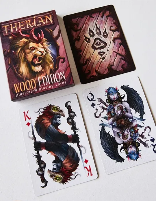 Therian (Wood) - Carti de joc