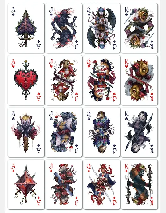 Therian (Wood) - Carti de joc