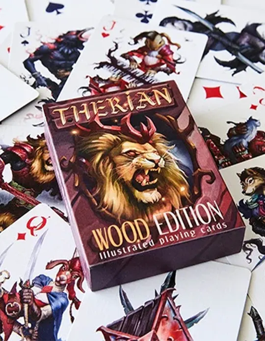 Therian (Wood) - Carti de joc