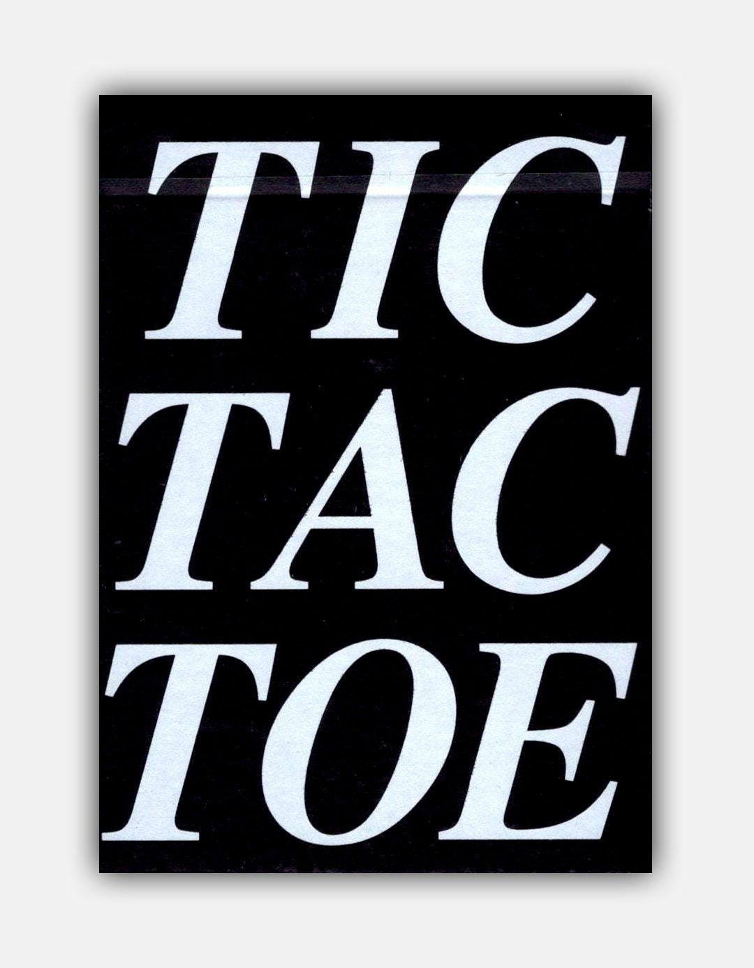 TICTACTOE - Carti de joc ed. limitata