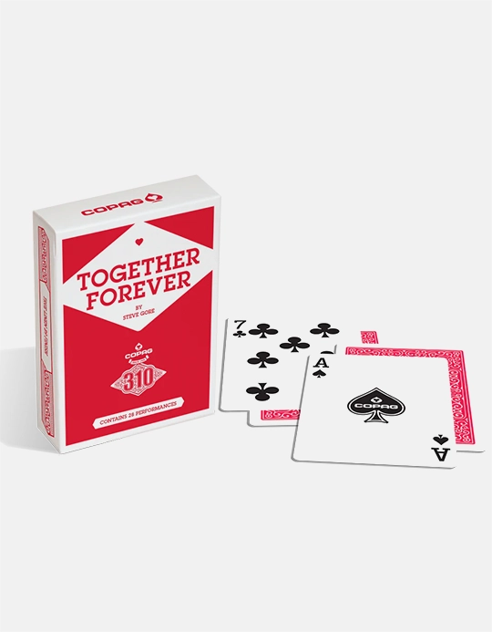 Copag 310 - Together Forever (Rosu) - Carti De Joc