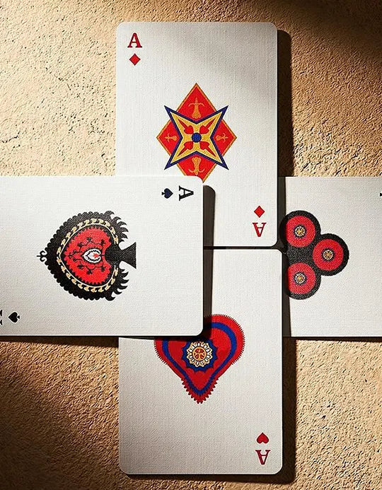 Vertiga Central Asia - Carti de joc