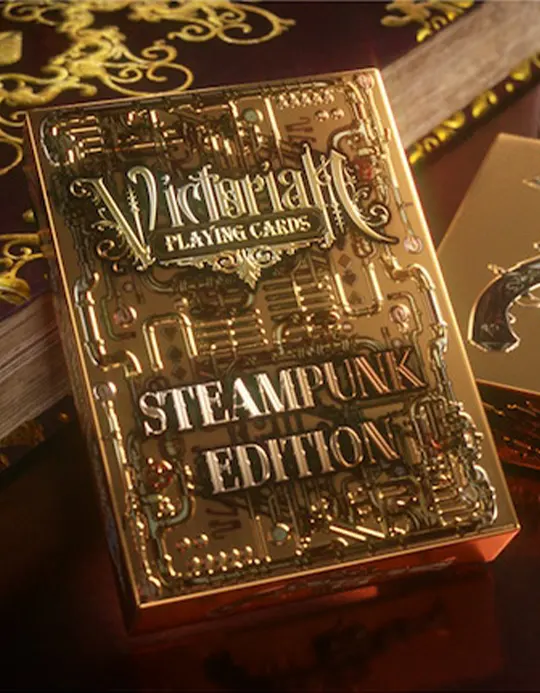 Victorian Steampunk (Gold) - Carti de joc