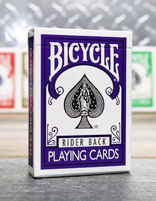 Bicycle - Rider back - Violet - Carti de joc